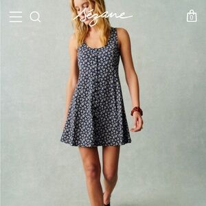 Sezane Leo Dress in Lanzarote Print
